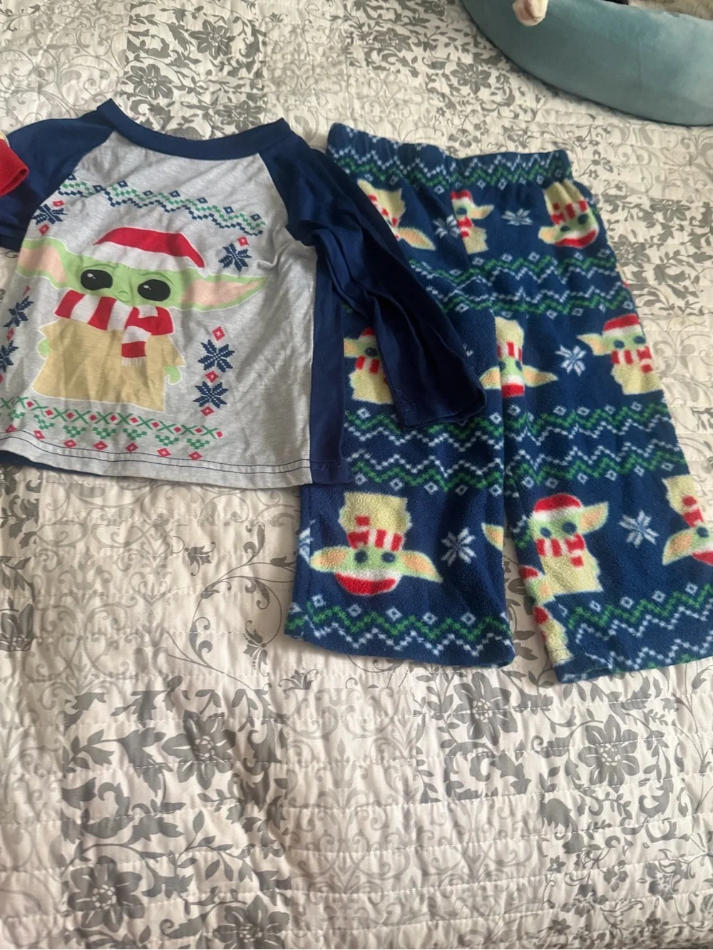 Lot of two Grogu aka Baby Yoda 24 months and 2t pjs